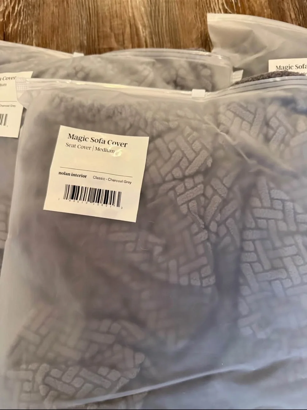 Nolan Interior Magic Couch Covers — Charcoal Grey
